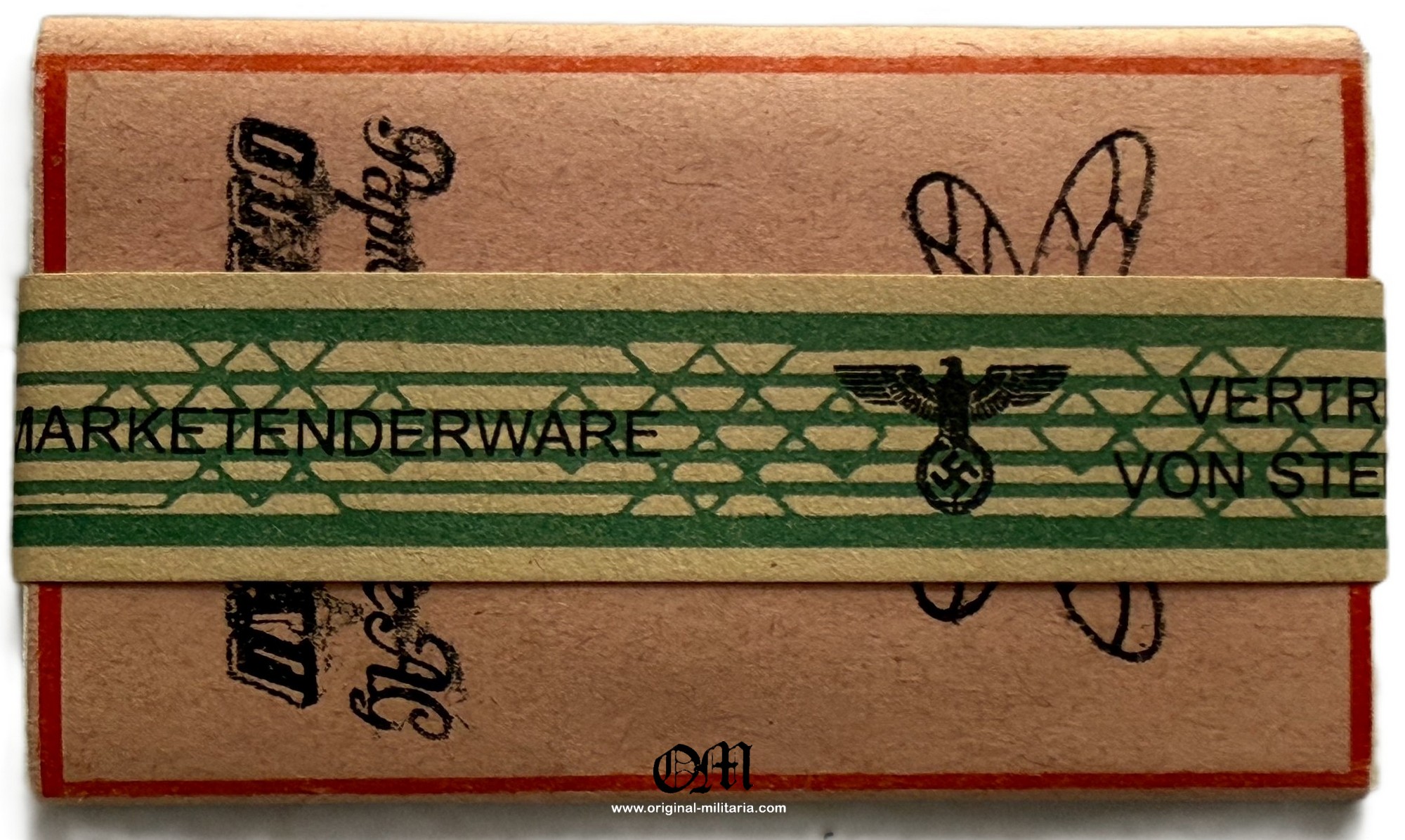 Librillos de Liar Pitillos "Olleschau" con su Waffenamt - Imagen 4