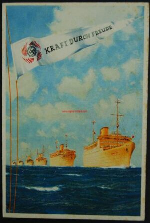 KdF/ Brochure of Cruise “Sierra Cordoba”, 1939 -- KdF/ Folleto del Crucero “Sierra Córdoba”, 1939