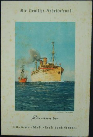 KdF/ Brochure of Cruise “Sierra Cordoba”, 1939