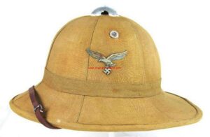 Luftwaffe/DAK, Tropical Italian Piht Helmet LW/DAK, Salacot Italiano
