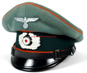WH/Feldgendarmerie, Gorra de Suboficial con Nombre