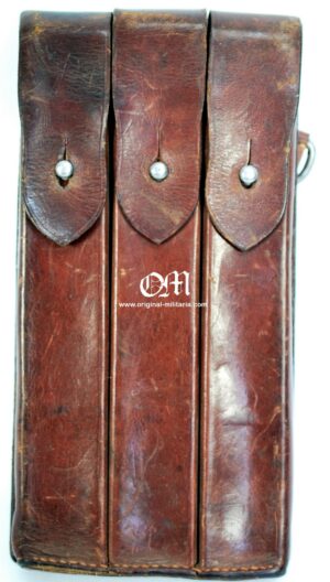 Wermacht/ MP40 Austrian Magazine Pouch “Stolla Wien, 1940” ---  WH/ Porta-cargador Austriaco MP40 “Stolla Wien, 1940