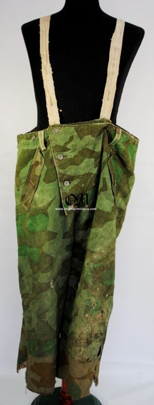 WH/ Splinter Pattern Camouflage Winter Pants--WH/ Pantalones Reversibles con Camuflaje Splinter