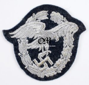 LW/ EM/NCO'S Observer's Badge in Cloth