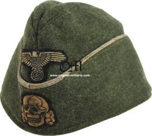 Waffen SS/ M40 Officers Overseas Cap Assigned to the "BKL Ordensburg". Very hard to find!!