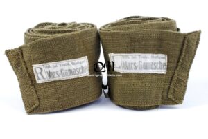Wehrmacht/DAK/ Tropical Mountain Trooper´s Puttees -- WH/DAK/ Polainas Tropicales para Tropas de Montaña