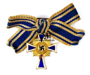 Miniature Mother´s Cross in Gold --- Miniatura de la Cruz de la Madre en Oro