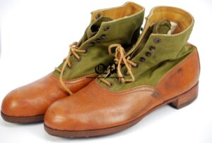 REPRO!! Afrikakorps/ Third Pattern Tropical Low Ankle Boots -- REPRODUCCION!! Afrikakorps/ Botines Bajos Tropicales del Tercer Modelo --