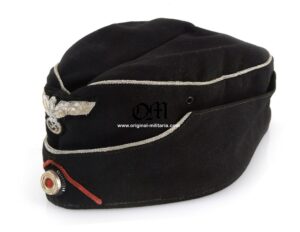 Panzer Troop Officer's Overseas Cap --- Gorra de Guarnición de Oficial de Tropas Panzer