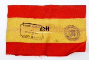 Spanish Civil War Northern National Army Armband. Hard to find!!