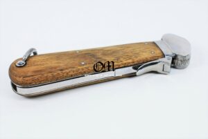 Luftwaffe/ Rare Variant Paratrooper´s 1st Model Gravity knife "SMF"--Luftwaffe/ Rara Variante del Cuchillo de gravedad 1er Modelo para Paracaidistas "SMF"