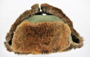 Wehrmacht/ Winter Fur Cap by "Karl Lutz", 1943—- WH/Heer, Gorro de Piel de Invierno M43, Manufactura de "Karl Lutz", 1943