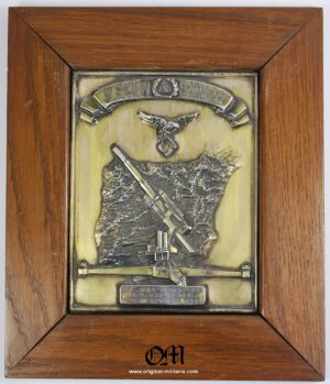 Condor Legion/ Honour Award Plaque «2. F.88» BY “Otto B. Löbig-Cartagena”