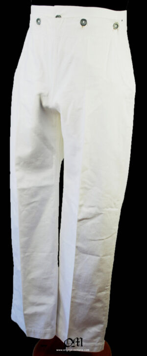 Kriegsmarine/ EM/NCO'S White Work/Tropical Long Pants