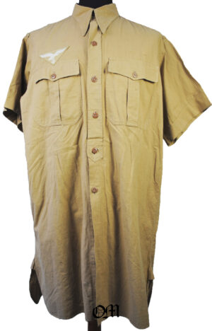 Luftwaffe/ Camisa Tropical de Manga Corta