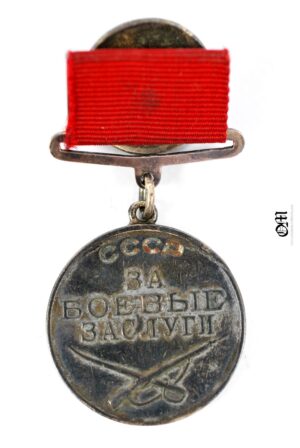 Medalla por Servicios en Combate «1938-1943», número muy bajo 54256