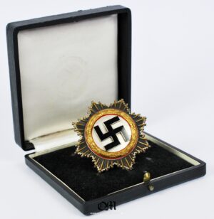 Case with the German Cross 1941 in Gold. Code «20» for Zimermman. Light Type.