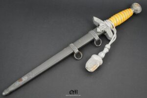 Daga de Oficial de Luftwaffe del 2º Modelo de «Paul Weyersberg» con Waffenamt "5"
