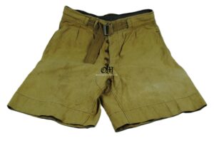 Pantalones Cortos Tropicales para la Luftwaffe Marcado con Tamaño y Fabricante