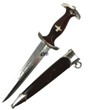Daga M1933 Transicional de 1939 para las "SA" con Logo y RZM "M 7/66" perteneciente a "Carl Eickhorn"