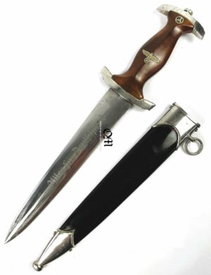 Daga Transicional de Servicio M1933 para la "NSKK" con Logo y RZM «M7/66» perteneciente a «Carl Eickhorn».