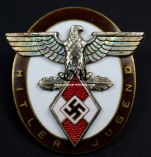 Hitler Youth/ High Command Badge for Distinguished Foreigners in his Envelope. Very hard to find!!, Very rare!!. Mint