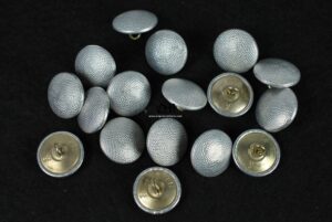 Original 21mm Silver Buttons for Wehrmacht Uniform, Manufacturer “Assmann”