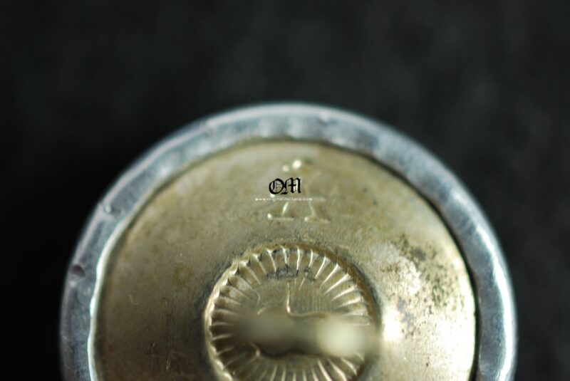 Original 21mm Silver Buttons for Wehrmacht Uniform, Manufacturer “Assmann” - Image 2