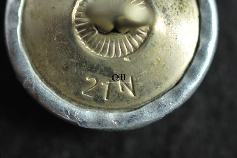 Original 21mm Silver Buttons for Wehrmacht Uniform, Manufacturer “Assmann” - Image 3