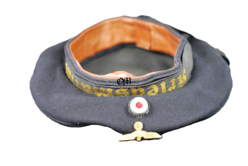 Kriegsmarine Blue Donald Duck Cap Named Made Breda, Holland, Circa 1941 - Image 15