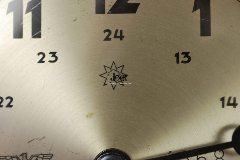 Reloj de Mamparo de Ocho días para Submarinos de la Kriegsmarine de la Firma "Junghans". Modelo Temprano por el número de serie, circa 1940/41 - Imagen 3