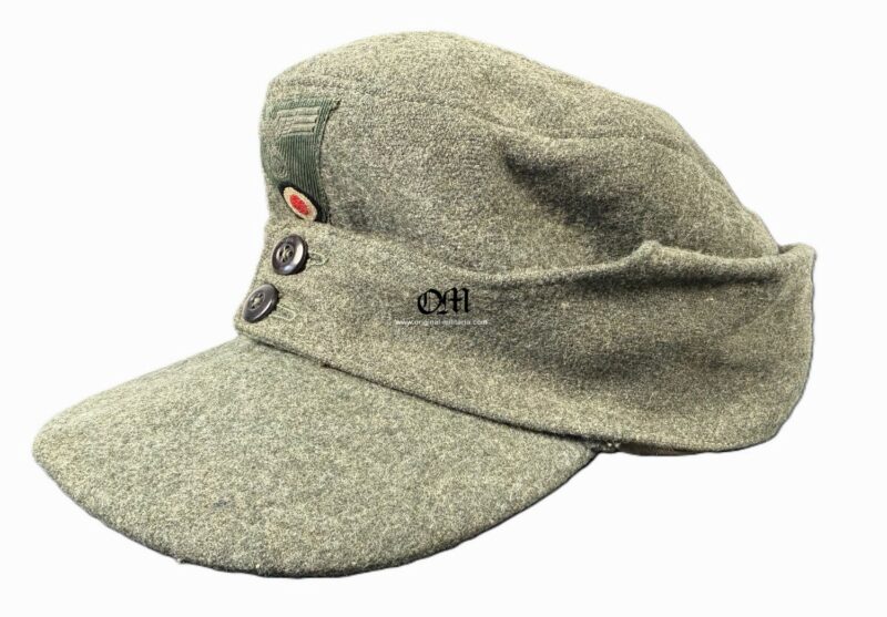 Gorra de campaña M43 para Tropa y Suboficiales del Heer/WH, con RBNr de 1943 - Imagen 2