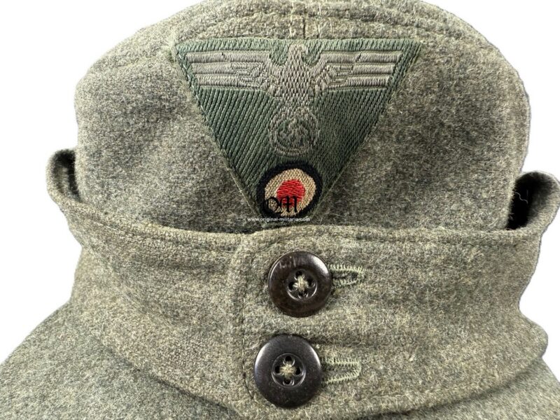 Gorra de campaña M43 para Tropa y Suboficiales del Heer/WH, con RBNr de 1943 - Imagen 4