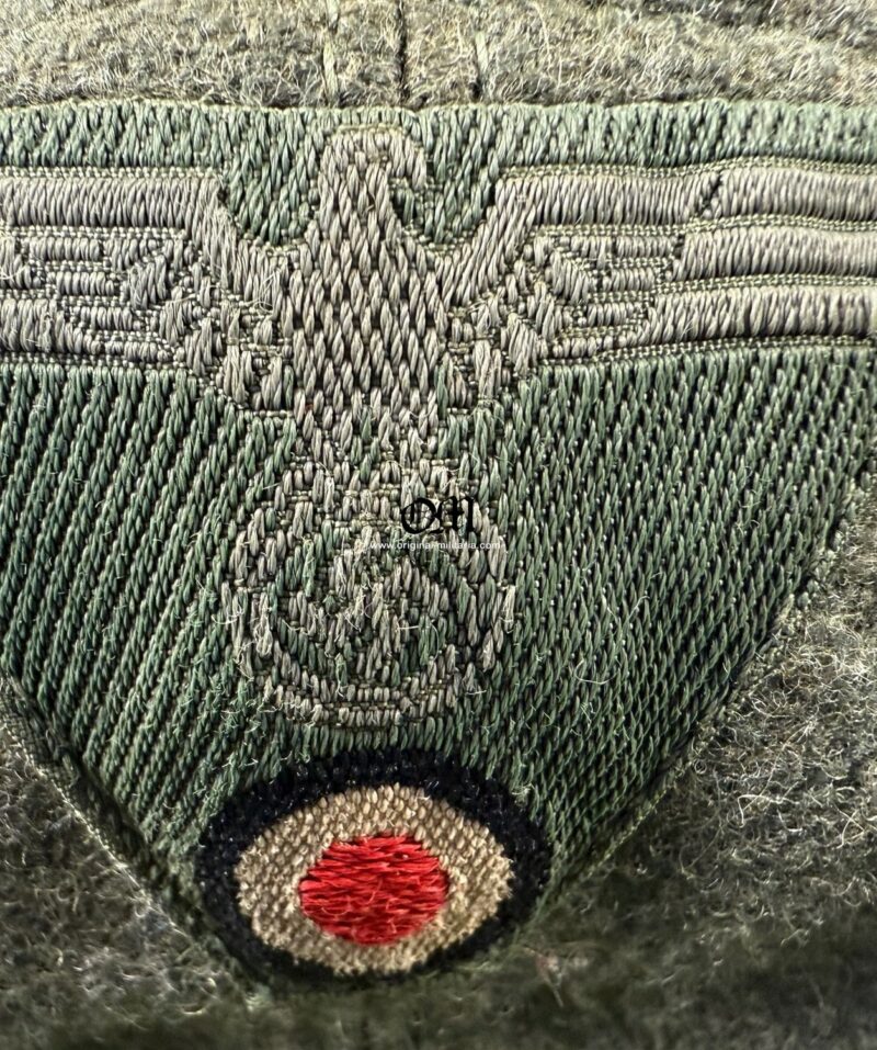 Gorra de campaña M43 para Tropa y Suboficiales del Heer/WH, con RBNr de 1943 - Imagen 14