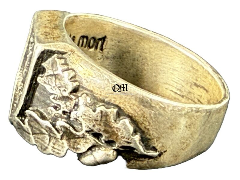 Sello de Plata posiblemente para un Miembro de la 33.ª División de Granaderos SS Voluntarios "Charlemagne" - Imagen 3