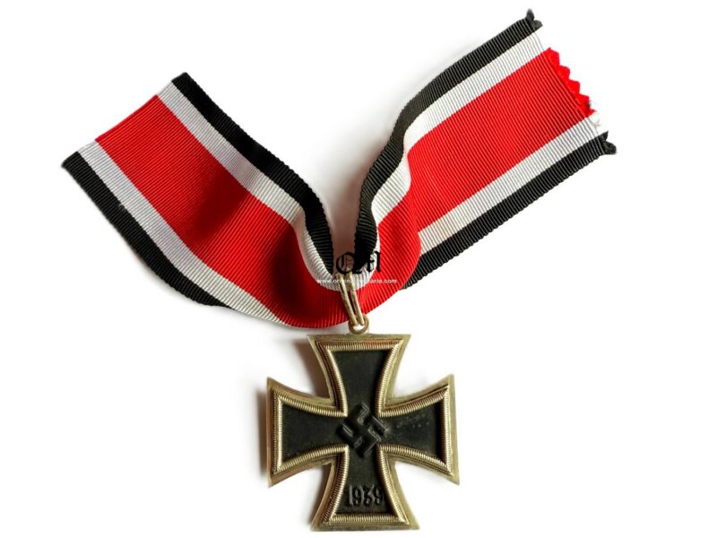 Cruz de Caballero de la Cruz de Hierro 1939 de Rudolf Souval "800" con Sección de Cinta 1957. Modelo temprano - Imagen 3