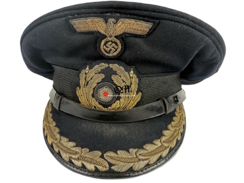 Kriegsmarine Staff Officer's Visor Cap M1938 - Image 2