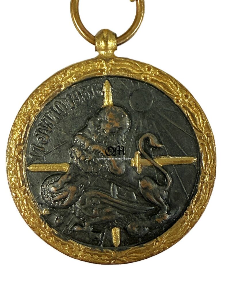 Spain/ Vanguard Campaign Medal (1936-1939). Egaña Marked Model. Without "Pineapple" or "Torch" - Image 2