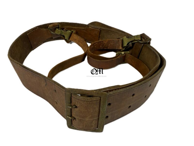 Wehrmacht General Golden Double Claw Belt - Image 2
