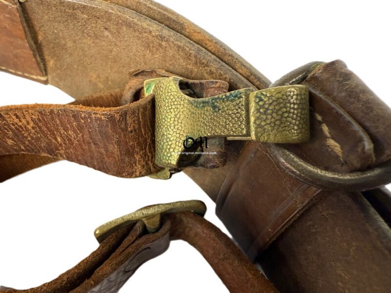 Wehrmacht General Golden Double Claw Belt - Image 3
