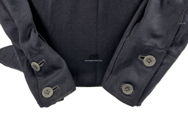 Kriegsmarine Blue Jumper Shirt with Collar Dickie, Named - Image 9