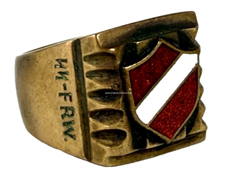 Waffen SS/ Ring of "Captain Janis Butkus" of the SS Latvian Legion in 1944 - Image 6