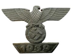 Iron Cross first class 1939 clasp by Steinhauer & Lück, Lüdenscheid. Late War