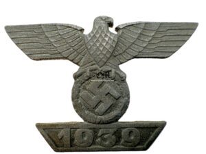 Iron Cross first class 1939 clasp by Steinhauer & Lück, Lüdenscheid. Late War