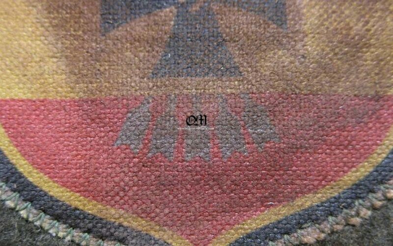 Raro Parche de Brazo para un Voluntario de la División Azul Española de la Wehrmacht - Imagen 4