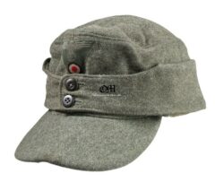 Gorra de campaña M43 para Tropa y Suboficiales del Heer/WH, con RBNr de 1943