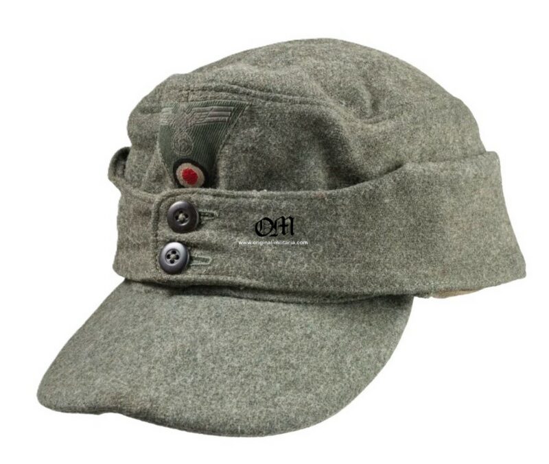Gorra de campaña M43 para Tropa y Suboficiales del Heer/WH, con RBNr de 1943