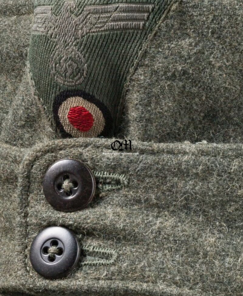 Gorra de campaña M43 para Tropa y Suboficiales del Heer/WH, con RBNr de 1943 - Imagen 6