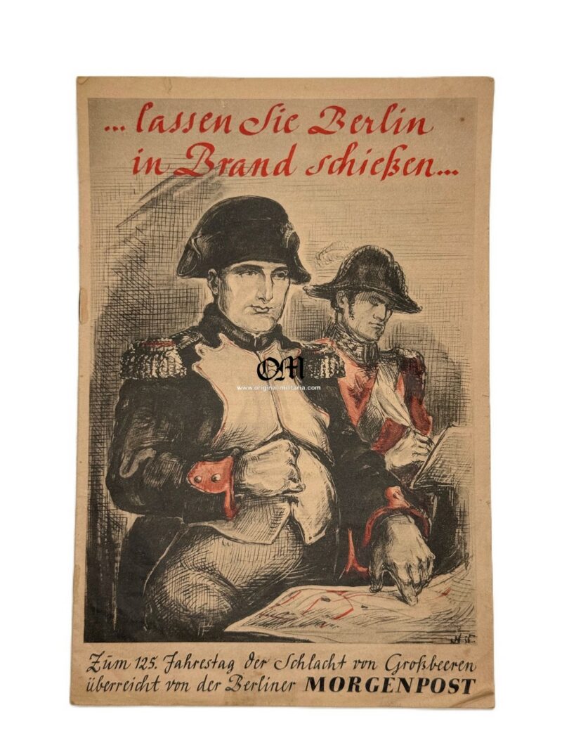 Suplemento Publicado en el Periódico Berliner Morgenpost en 1938