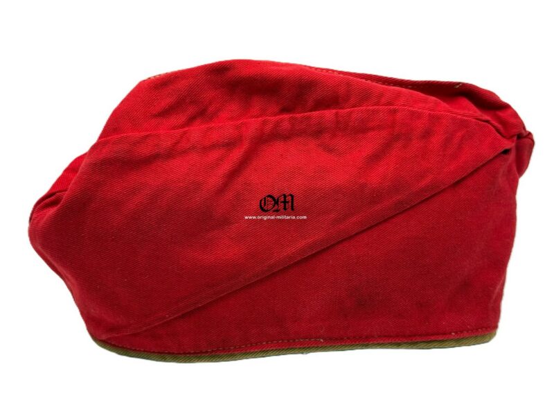 Gorro Cuartelero Tropical para Tropa y Suboficiales de Luftwaffe con Insignias del Heer, Muy Raro, 1941 - Imagen 16